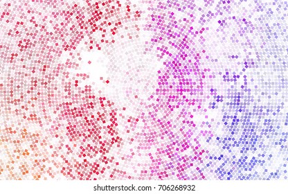 Dark BLUE vector polygonal illustration, which consist of rectangles. Rectangular pattern for your business design. Geometric background in Origami style with gradient. 