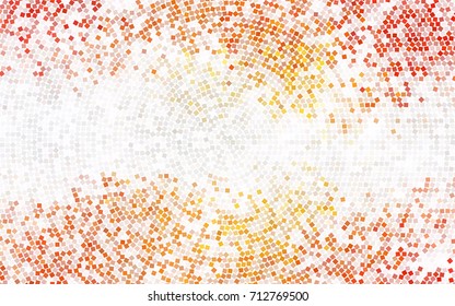Dark BLUE vector polygonal illustration, which consist of rectangles. Rectangular pattern for your business design. Geometric background in Origami style with gradient. 