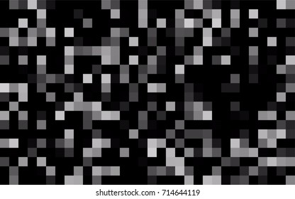 Dark BLUE vector polygonal illustration consisting of rectangles. Rectangular design for your business. Creative geometric background in origami style with gradient.