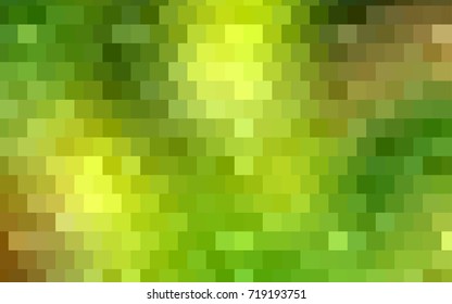 Dark BLUE vector polygonal illustration consisting of rectangles. Rectangular design for your business. Creative geometric background in origami style with gradient.