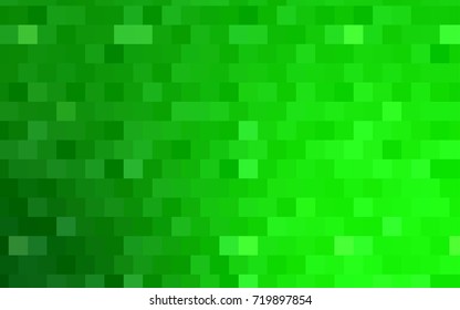 Dark BLUE vector polygonal illustration, which consist of rectangles. Rectangular pattern for your business design. Geometric background in Origami style with gradient. 