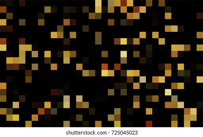 Dark BLUE vector polygonal illustration, which consist of rectangles. Rectangular pattern for your business design. Geometric background in Origami style with gradient. 