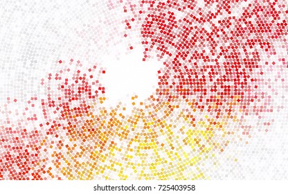 Dark BLUE vector polygonal illustration, which consist of rectangles. Rectangular pattern for your business design. Geometric background in Origami style with gradient. 