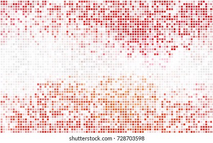 Dark BLUE vector polygonal illustration, which consist of rectangles. Rectangular pattern for your business design. Geometric background in Origami style with gradient. 