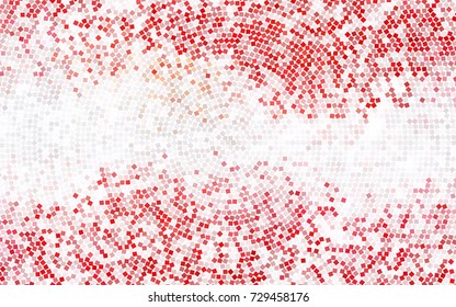 Dark BLUE vector polygonal illustration consisting of rectangles. Rectangular design for your business. Creative geometric background in origami style with gradient.