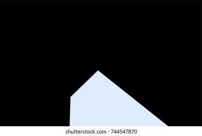 Dark BLUE vector polygonal illustration consisting of rectangles. Rectangular design for your business. Creative geometric background in origami style with gradient.