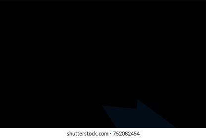 Dark BLUE vector polygonal illustration consisting of rectangles. Rectangular design for your business. Creative geometric background in origami style with gradient.