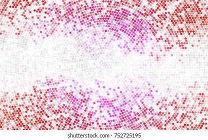 Dark BLUE vector polygonal illustration, which consist of rectangles. Rectangular pattern for your business design. Geometric background in Origami style with gradient. 