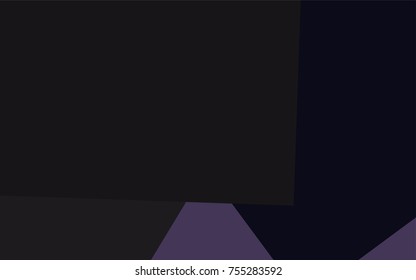 Dark BLUE vector polygonal illustration consisting of rectangles. Rectangular design for your business. Creative geometric background in origami style with gradient.