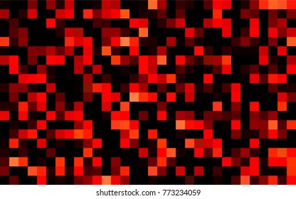 Dark BLUE vector polygonal illustration, which consist of rectangles. Rectangular pattern for your business design. Geometric background in Origami style with gradient. 