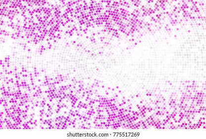 Dark BLUE vector polygonal illustration, which consist of rectangles. Rectangular pattern for your business design. Geometric background in Origami style with gradient. 