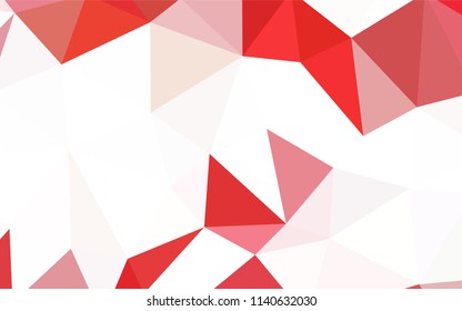 Dark BLUE vector polygonal pattern. Creative illustration in halftone style with triangles. Polygonal design for your web site.