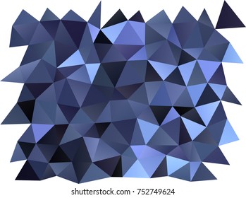 Dark BLUE vector polygonal pattern. Shining colored illustration in a brand-new style. The textured pattern can be used for background.