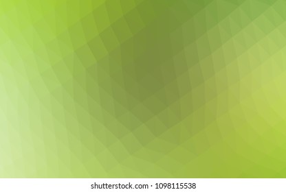 Dark BLUE vector polygonal template. Geometric illustration in Origami style with gradient.  A completely new design for your business.