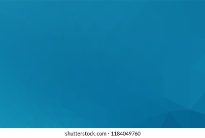 Dark BLUE vector polygonal template. Colorful illustration in abstract style with gradient. Brand new design for your business.