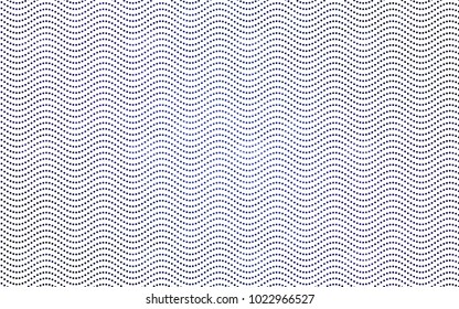 Dark BLUE vector red banner with set of circles, dots. Donuts Background. Creative Design Template. Technological halftone illustration.