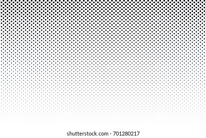 Dark BLUE vector red banner with set of circles, dots. Donuts Background. Creative Design Template. Technological halftone illustration.