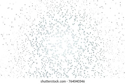 Dark BLUE vector red banner with set of circles, dots. Donuts Background. Creative Design Template. Technological halftone illustration.
