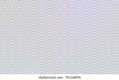 Dark BLUE vector red banner with set of circles, dots. Donuts Background. Creative Design Template. Technological halftone illustration.