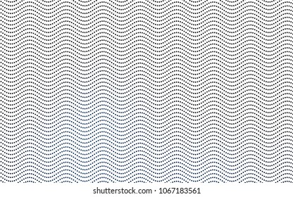 Dark BLUE vector red pattern of geometric circles, shapes. Colorful mosaic banner. Geometric background with colored disks.