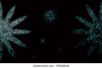 Dark BLUE vector red pattern of geometric circles, shapes. Colorful mosaic banner. Geometric background with colored disks.