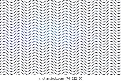 Dark BLUE vector red pattern of geometric circles, shapes. Colorful mosaic banner. Geometric background with colored disks.