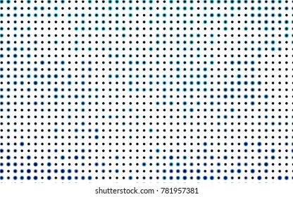 Dark BLUE vector red pattern of geometric circles, shapes. Colorful mosaic banner. Geometric background with colored disks.