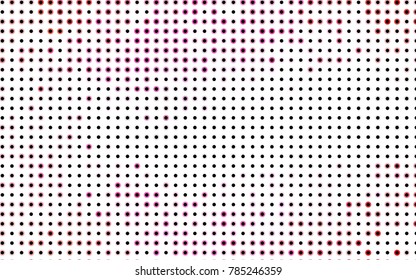 Dark BLUE vector red pattern of geometric circles, shapes. Colorful mosaic banner. Geometric background with colored disks.