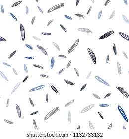 Dark BLUE vector seamless backdrop with dots. Illustration with set of shining colorful abstract circles. Pattern can be used for beautiful websites.