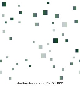 Dark BLUE vector seamless backdrop with rectangles, squares. Decorative design in abstract style with rectangles. Modern template for your landing page.