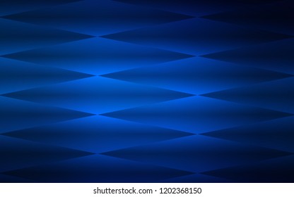 Dark BLUE vector seamless backdrop with rectangles, squares. Abstract gradient illustration with rectangles. Pattern for trendy fabric, wallpapers.