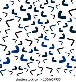 Dark BLUE vector seamless  background with lamp shapes. Brand-new colored illustration in marble style with gradient. Marble style for your business design.