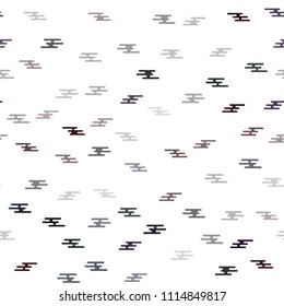 Dark BLUE vector seamless background with straight lines. Blurred decorative design in simple style with lines. The template can be used as a background.