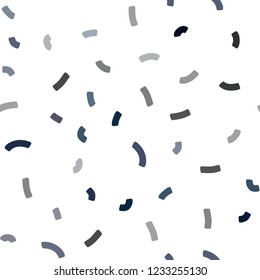 Dark BLUE vector seamless background with lamp shapes. A completely new color illustration in marble style. A completely new template for your business design.
