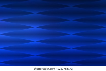 Dark BLUE vector seamless background with rectangles. Modern abstract illustration with colorful rectangles. Trendy design for wallpaper, fabric makers.