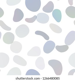 Dark BLUE vector seamless background with bubbles. Modern abstract illustration with colorful water drops. Trendy design for wallpaper, fabric makers.