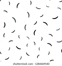 Dark BLUE vector seamless background with lines. Glitter abstract illustration with wry lines. Elegant pattern for a brand book.