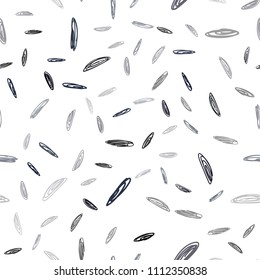 Dark BLUE vector seamless cover with spots. Glitter abstract illustration with blurred drops of rain. New design for ad, poster, banner of your website.
