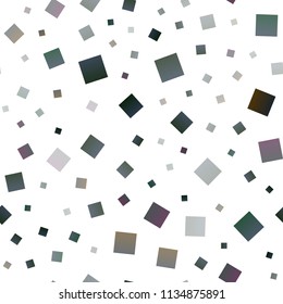 Dark BLUE vector seamless cover in polygonal style. Rectangles on abstract background with colorful gradient. Pattern can be used for websites.