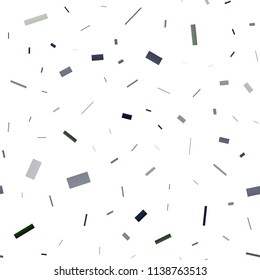 Dark BLUE vector seamless cover in polygonal style. Decorative design in abstract style with rectangles. Pattern for busines ad, booklets, leaflets