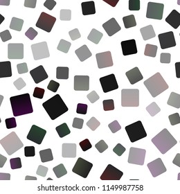 Dark BLUE vector seamless cover in polygonal style. Illustration with set of colorful rectangles. Best design for your ad, poster, banner.
