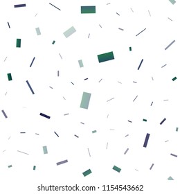 Dark BLUE vector seamless cover in polygonal style. Abstract gradient illustration with rectangles. Best design for your ad, poster, banner.