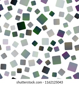 Dark BLUE vector seamless cover in polygonal style. Decorative design in abstract style with rectangles. Smart design for your business advert.