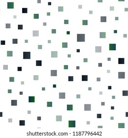 Dark BLUE vector seamless cover in polygonal style. Illustration with set of colorful rectangles. Pattern can be used for websites.