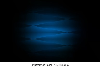 Dark BLUE vector seamless cover in polygonal style. Illustration with set of colorful rectangles. Trendy design for wallpaper, fabric makers.