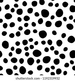 Dark BLUE vector seamless cover with circles. Abstract illustration with colored bubbles in nature style. Trendy design for wallpaper, fabric makers.