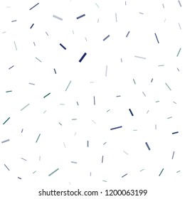 Dark BLUE vector seamless cover with long lines. Blurred decorative design in simple style with lines. The template can be used as a background.