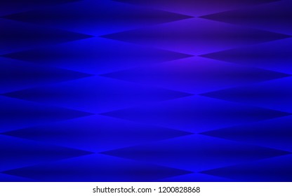 Dark BLUE vector seamless cover in polygonal style. Abstract gradient illustration with rectangles. Pattern for design of fabric, wallpapers.
