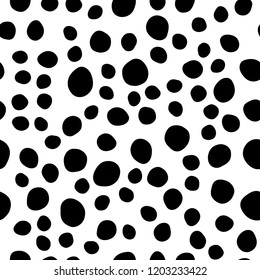 Dark BLUE vector seamless cover with circles. Abstract illustration with colored bubbles in nature style. Template for business cards, websites.