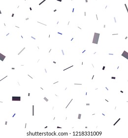 Dark BLUE vector seamless cover in polygonal style. Abstract gradient illustration with rectangles. The template can be used as a background.